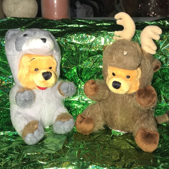 LIMITED EDITION DISNEY WINNIE THE POOH RACCON & MOOSE - Picture 1 of 5